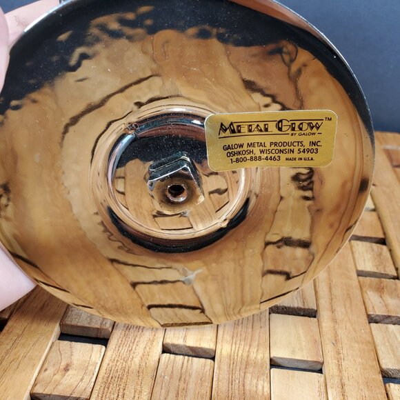 Metal Glow by Galow – Silver Unity Candle Holder Set | Elegant Wedding Ceremony - Picture 11 of 15